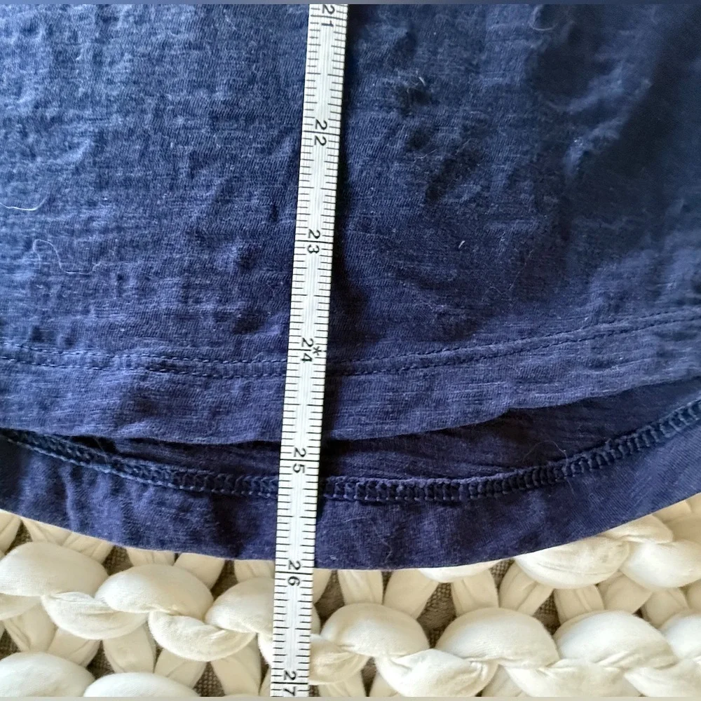 Lilly Pulitzer Deep Blue Long Sleeve Top Size Small